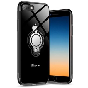 IPHONE SE3 ケース IPHONE SE ケース 第2世代 IPHONE8 ケース IPHONE7 ケース2020年新型 リング付き 透明 TPU マグネット式 車載ホルダー