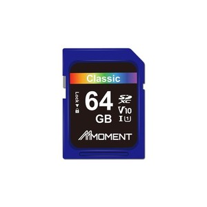 MMOMENT SDカード 64GB メモリーカード フルHD動画撮影/デジタルカメラ/一眼レフ / V10 / CLASS10 / UHS-I / U1【読込最大95MB/S】