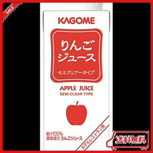 カゴメ りんごジュース ホテル レストラン用 1L 1000ML 6本 業務用