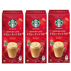 ネスレ スターバックス プレミアムミックス トフィーナッツラテ インスタント(スティック) 4P×3箱