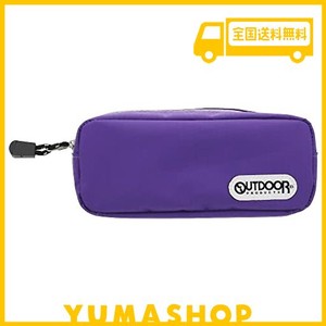 サンスター文具 OUTDOOR ペンケース リップストップ VIOLET S1426389