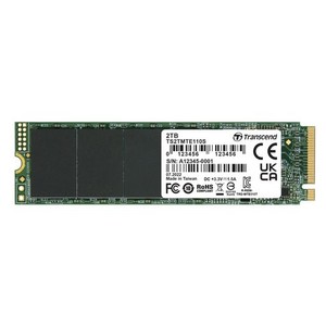 トランセンドジャパン TRANSCEND PCIE M.2 SSD (2280) 2TB NVME GEN3 X4 3D TLC採用 5年保証 TS2TMTE110S