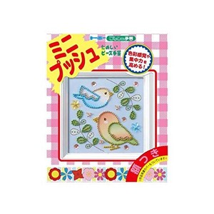 TOHO ビーズキット ミニプッシュ なかよしインコ 額サイズ155MM×155MM(内径100MM×100MM) G-420