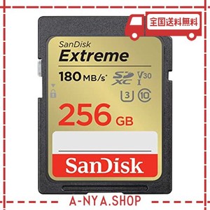 【 サンディスク 正規品 】 sdカード 256gb sdxc class10 uhs-i u3 v30 sandisk extreme sdsdxvv-256g-ghjin 新パッケージ