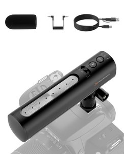 NEARSTREAM MIC ガンマイク ビデオカメラ外付けマイク 配信用マイク USB コンデンサーマイク 単一指向性マイク/双指向/全指向 三つの指向