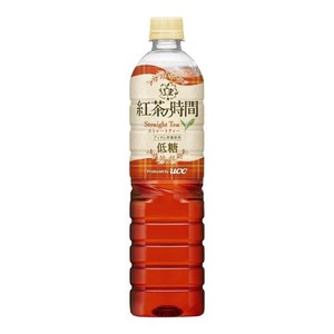 紅茶の時間 ストレートティー 低糖 ペットボトル 900ML×12本