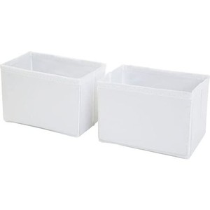 【ニトリ】NITORI カラボにぴったり収納ボックス 引出し整理ボックス ポーリーM 2個セット ホワイト 8401018