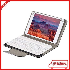 ワイヤレスキーボードケース タブレット10インチ キーボードケース カバー 手帳型 ビジネスカバー 一体型 ラップトップ保護ケース