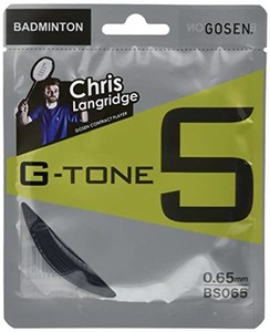 ゴーセン(GOSEN) G-TONE 5(0.65MM) 10M ブラック BS065 ブラック 65