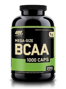 ON BCAA 1000 200カプセル オプティマムニュートリション 必須アミノ酸 サプリメント 分岐鎖アミノ酸