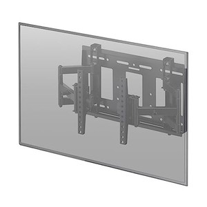 ハヤミ工産 テレビ壁掛金具 50V型まで対応 VESA規格対応 上下左右角度調節可能 ブラック MH-475B
