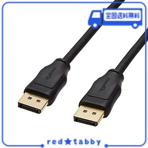 AMAZONベーシック DISPLAYPORT TO DISPLAYPORTケーブル 0.9M デスクトップパソコン対応 ブラック