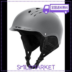 OUTDOORMASTER スキー ヘルメット アジア専用モドル スノーボード ヘルメット バイザー付き スノーヘルメット 通気スイッチ 全方位調整ア