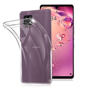 FOR AQUOS ZERO6 SHG04 AU/SOFTBANK 用のケース SHG04 AU/SOFTBANK 用のカバー クリア TPU透明保護 ソフト シリコンケース 薄型 落下防止