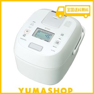 東芝 炊飯器 3.5合 圧力IHジャー炊飯器 一人暮らし用 新鮮保温24時間 RC-6PXR(W) ホワイト 炊き分け 3通り 大火力 700W