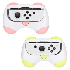 DLSEEGO SWITCH/SWITCH OLEDジョイコングリップ セット SWITCH JOY-CON ハンドルグリップ コントローラー グリップ SWITCH OLED/SWITCH対