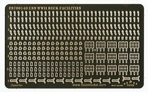 1/700 WWII 米海軍艦艇 甲板装備