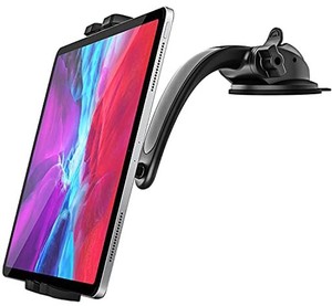 【2023新モデル】exshow 車載ホルダー ダッシュボード車タブレットホルダー 粘着ゲル吸盤式タブレットスタンド携帯マウント 車 メーター