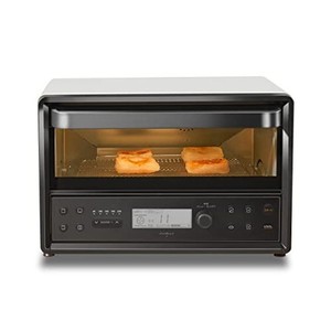 COMFEE’ トースター オーブントースター 12L 4枚焼き 熱風循環 コンベクションオーブン 低温発酵機能 ノンフライ調理 1300W出力 30分タ
