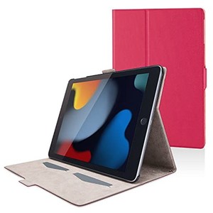 エレコム ipad 10.2 第9/8/7世代 (2021/2020/2019年) ケース オートスリープ対応 フリーアングル ソフトレザー ピンク tb-a19rwvfupn