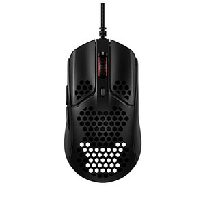 HYPERX ゲーミングマウスPULSEFIRE HASTEゲーマー向け 超軽量六角シェルデザイン 59グラム HMSH1-A-BK/G ( 4P5P9AA )