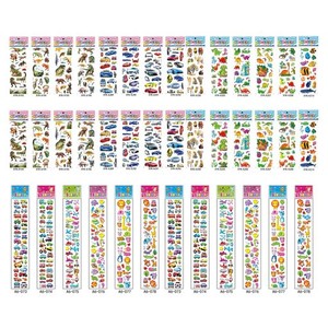 手帳 シール かわいい ふわふわシール シール 子供&幼児シール 男の子 40枚 シールセット大量 30種類シートデザイン デコシール キラキラ
