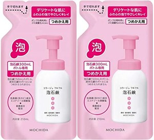 コラージュフルフル 泡石鹸 ピンク つめかえ用 210ML (医薬部外品)×2