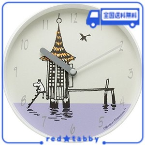 MOOMIN TIMEPIECES (ムーミンタイムピーシーズ) ムーミン WALL CLOCK 水浴び小屋 MTP030011