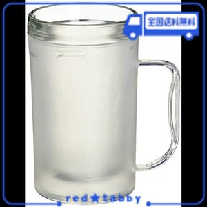 リマーク(REMARK) ビールグラス 〔アイスビアジョッキ〕 400ML (冷凍冷却2重構造)
