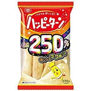 亀田製菓 パウダー250％ハッピーターン 1箱(10袋入)