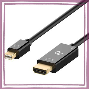 RANKIE THUNDERBOLT MINI DISPLAYPORT ？ HDMI 変換ケーブル 4K解像度対応 1.8M ブラック