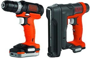 ブラックアンドデッカー(BLACK + DECKER) GOPAKドリルドライバー+タッカーネイラー+充電地 【セット】 BDCDCT12US1