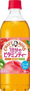 BOSS(ボス) サントリー クラフトボス ビタミンティー ピーチMIX風味 フルーツティー 600ML×24本