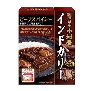 新宿中村屋 中村屋 インドカリー ビーフスパイシー 200G ×5個