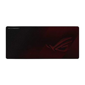 ASUS ゲーミングマウスパッド ROG SCABBARD II 超大型 汚れをはじくナノコーティング ほつれ防止のフラットステッチ加工 滑り止め マウス