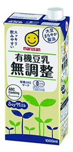 マルサン 有機豆乳無調整 1000ml×6本