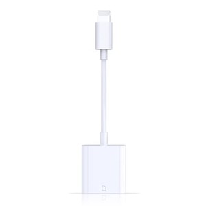 SUKEBON LIGHTNING SDカードカメラリーダー [APPLE MFI認証品] 最大1TB対応 カメラカードリーダー SD/TFカード 変換アダプタ高速伝送 双