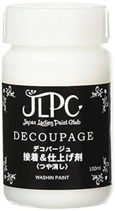 和信ペイント デコパージュ 接着&仕上げ剤[つや消し] 100ML JLPC001