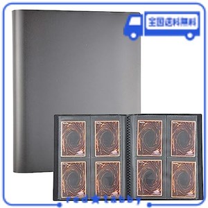 6KJFEIWG トレカポストカードファイル ケース （160枚のカード収納可能）トレーディングビックリマンシールポケモンカード アルバムファ