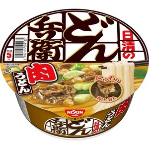 日清食品 日清のどん兵衛 肉うどん カップ麺 87G×12個