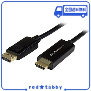 STARTECH.COM DISPLAYPORT - HDMI 変換アダプタケーブル/1M/DP 1.2 - HDMI ビデオ変換/4K30HZ/ディスプレイポート - HDMI 変換コード/DP 