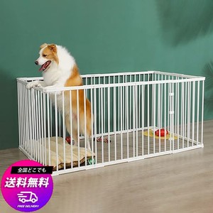 ペットサークル 犬 サークルケージ 小型 おしゃれ ペットフェンス ドア付き DIY ゲージ ペット柵 室内 ドッグサークル 12面 簡単組み立て
