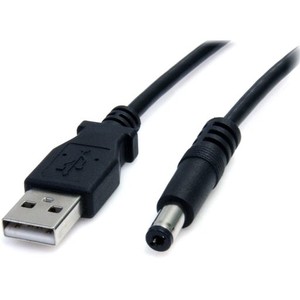 STARTECH.COM USB - 5V DC電源供給ケーブル 91CM DCプラグ(外形5.5M/内径2.1MM) USB2TYPEM