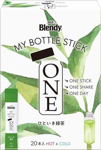 AGF(エージーエフ) ブレンディ マイボトルスティック ワン ひといき 緑茶 20本 【 粉末茶 】 【 水筒用 】