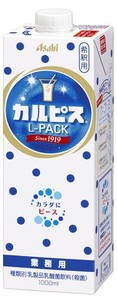 アサヒ飲料 「カルピス」 Lパック 紙容器 1000ML ×6本