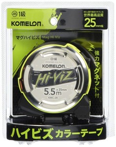 KOMELON コメロン コンベックス マグハイビズ 25 テープ幅25MM 5.5M KMC-28