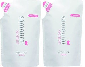 サムライウーマン ボディーソープ つめかえ用 400ML×2セット