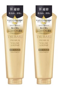 資生堂 【まとめ買い】TSUBAKI(ツバキ) プレミアムリペア トリートメント ダメージ 補修 180G×2個 セット