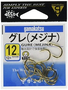 がまかつ(GAMAKATSU) グレ(メジナ) フック金 7号 釣り針