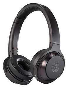 AUDIO-TECHNICA SOLID BASS ワイヤレスヘッドホン 重低音 最大70時間再生 ブラック ATH-WS330BT BK